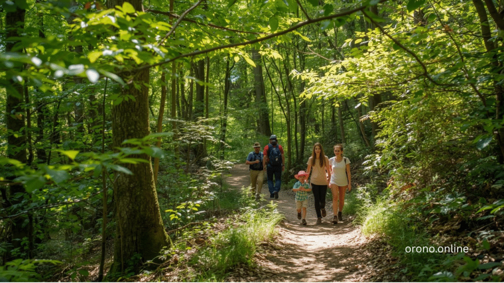 baker park recreation area trails