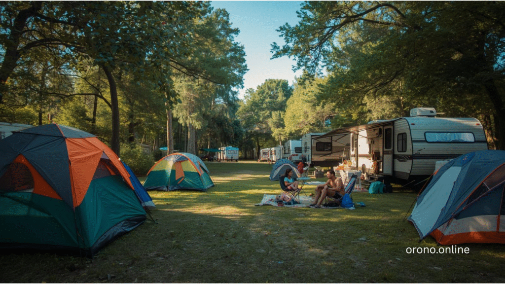 baker park recreation area camping