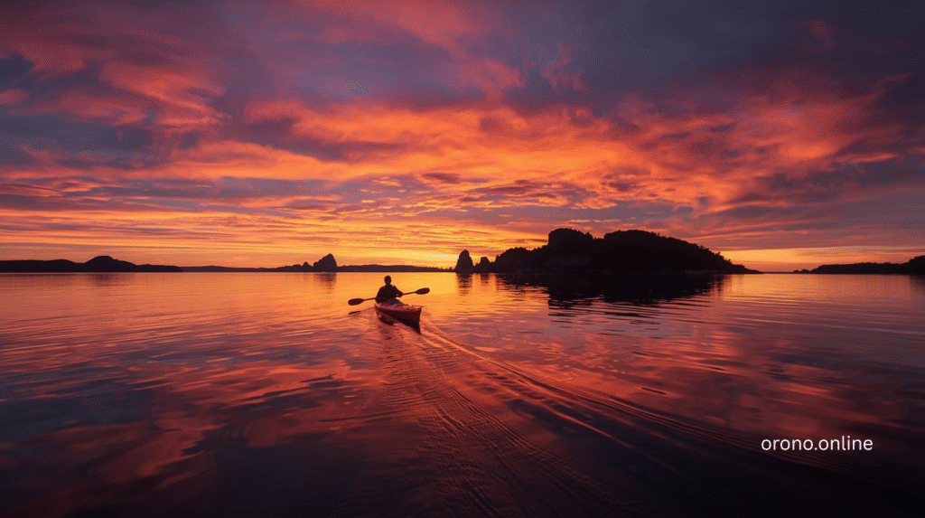 Children exploring colorful tidal pool at Casco Point Beach Maine with sea stars and marine life